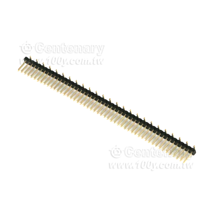 1.27mm Male Headers (Gold) -Single Row - 104624 Product Image