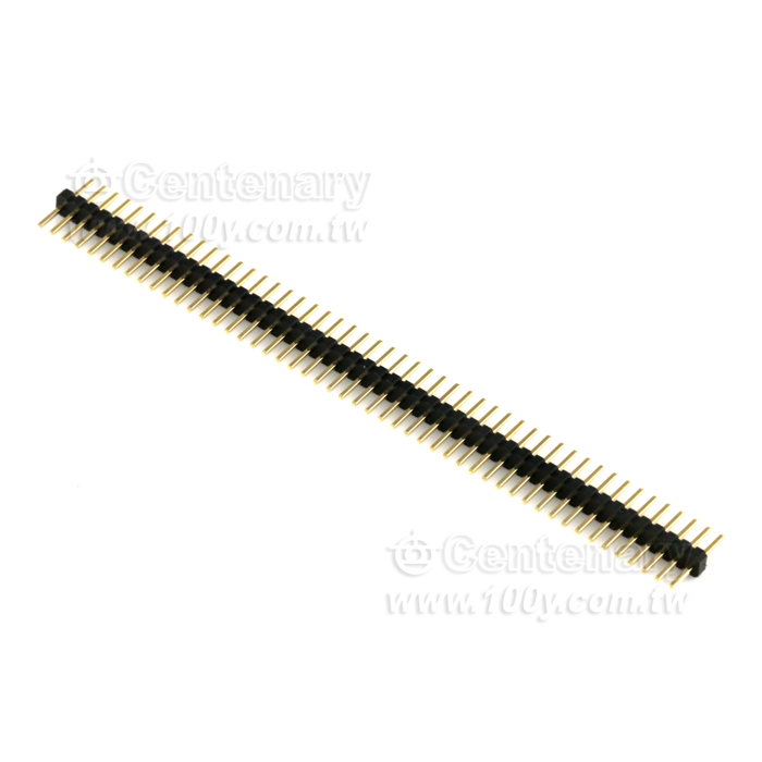 1.27mm Male Headers (Gold) -Single Row - 104608 Product Image