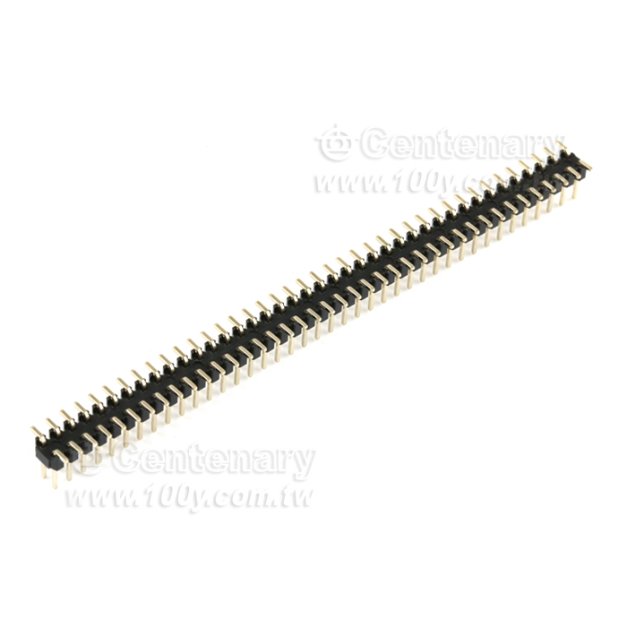 2.0mm Male Headers(Gold)-Double Row - 104623 Product Image
