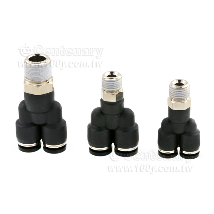 Pneumatic quick 3 way joint - 145552 Product Image