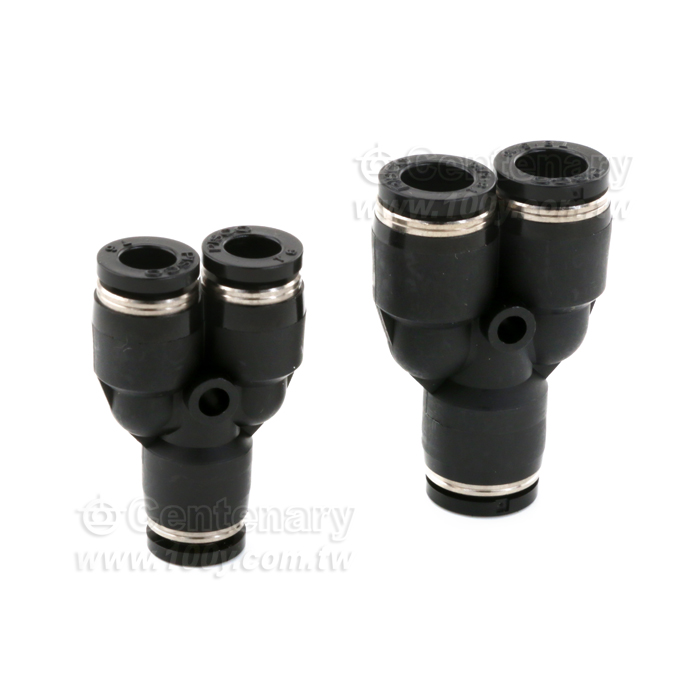 氣動接頭Y型三通接頭 接管口徑:8mm - 145066 產品圖片