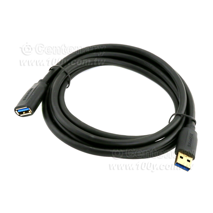 山澤牌子usb3.0延長線公對母加長線U盤網卡滑鼠硬碟USB資料延長線 2M - 145337 產品圖片