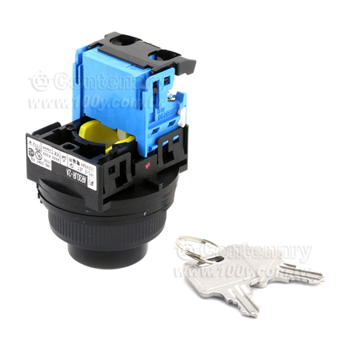 Fuji Electric_附鎖選擇開關 2段 - 106389 產品圖片