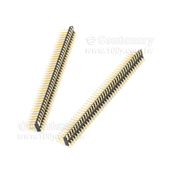 1.27*1.27mm SMD Male Headers(Gold)-Double Row - 145861 Product Image