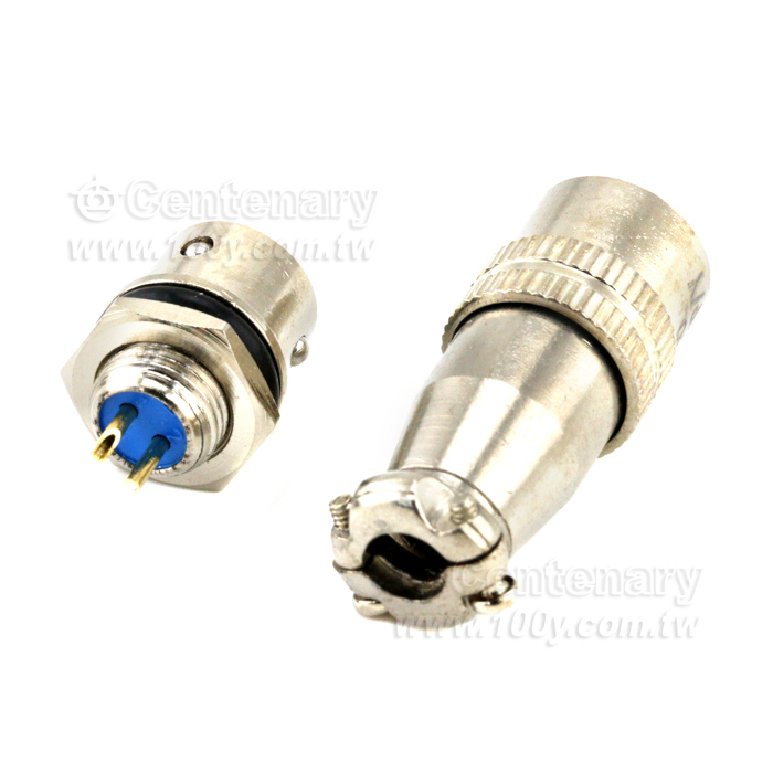 Push-pull Nickle Plated Industial Circular Connector - 16487 Product Image
