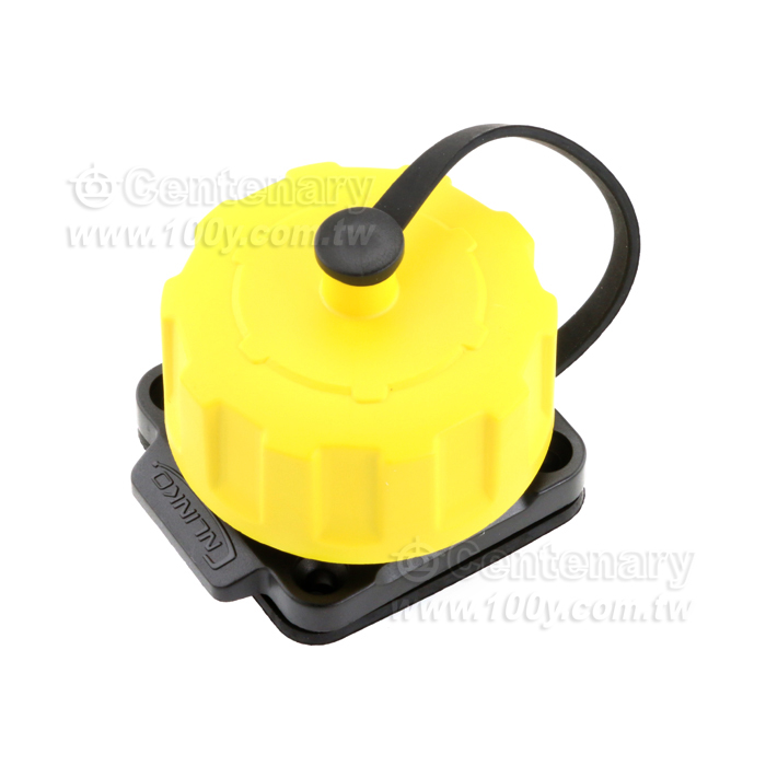 YM24型RJ45雙口防水直通式四孔法蘭插座塑膠款 - 145723 產品圖片