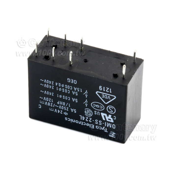 24VDC/5A PCB繼電器(ROHS) - 23943 產品圖片