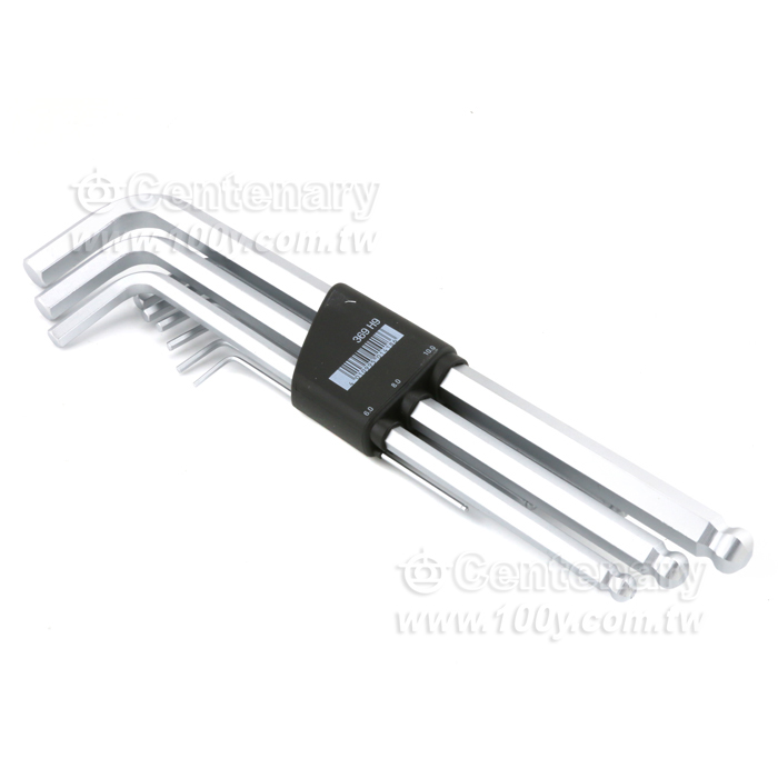 wiha 球頭 加長型 公製 9件套內六角扳手1.5-10mm - 146050 產品圖片