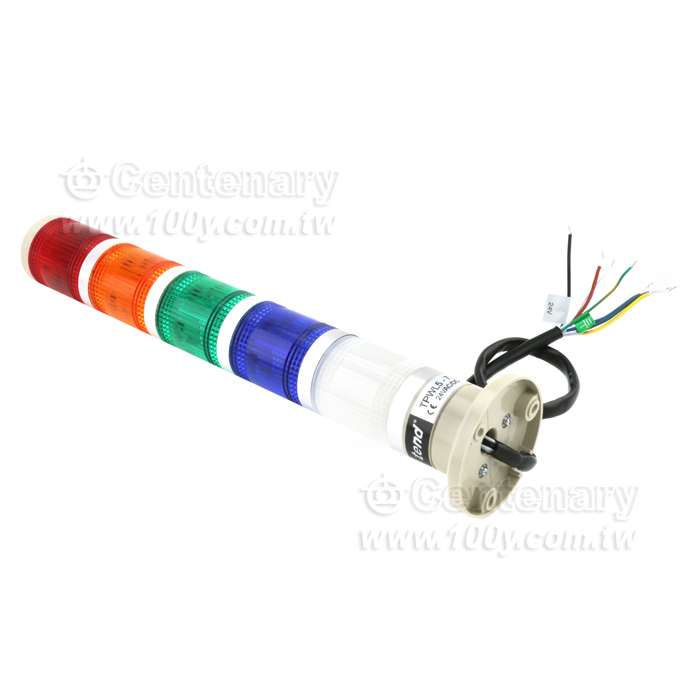 φ50 盤式5層警示燈 24V - 92222 產品圖片