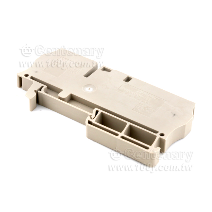 Feed-through terminal, 6 mm2, Tension clamp - 146581 Product Image