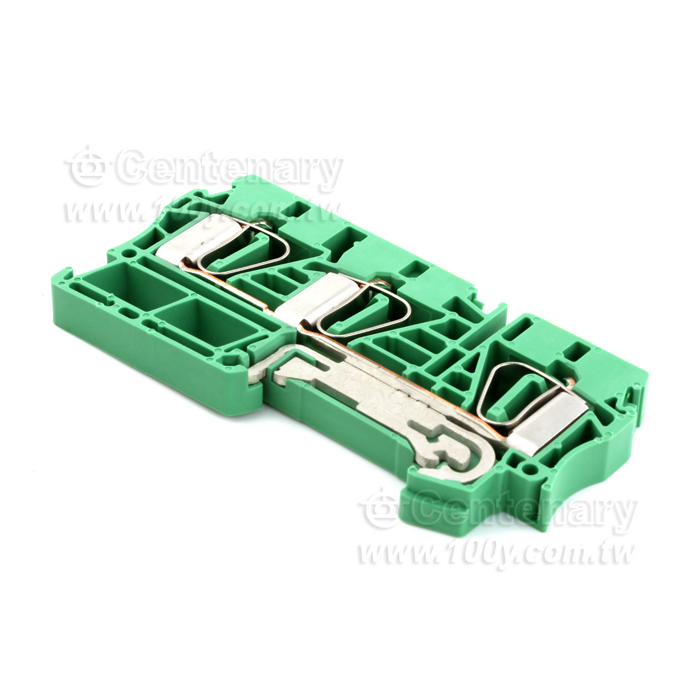 Connection block Din track, channel 3pin push-in - 146585 Product Image