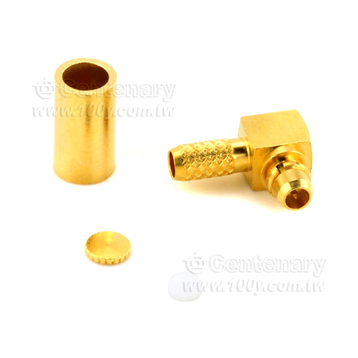 MMCX Plug Crimp Right Angle 5GHz - 92341 產品圖片