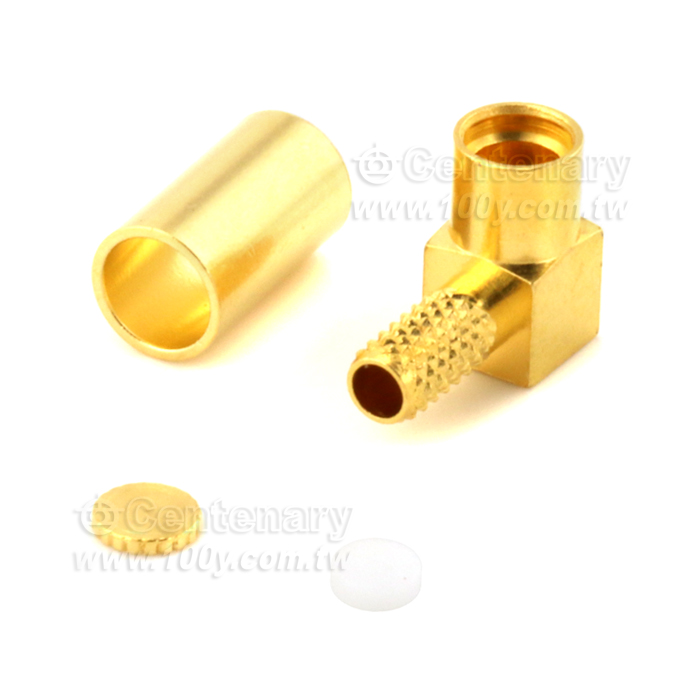 MMCX Jack Crimp Right Angle 2GHz  - 92343 產品圖片