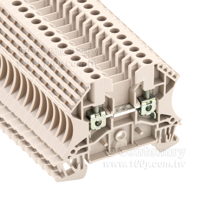 WEIDMULLER  1020000000  TERMINAL BLOCK, DIN RAIL, 2 POSITION, 30-12AWG - 107816 Product Image