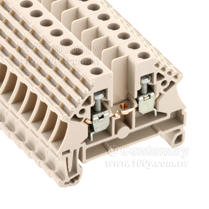 Feed-through terminal, 2.5 mm2, Screw - 146615 Product Image