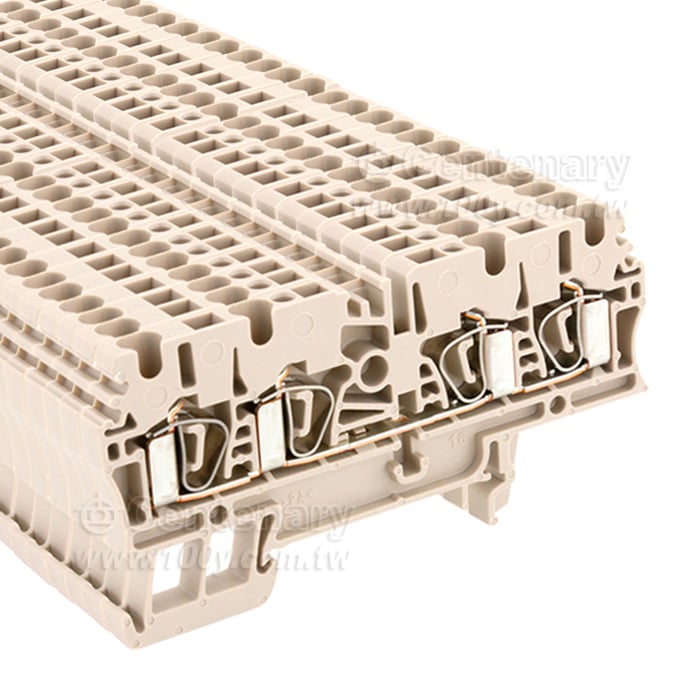 Feed-through terminal, 2.5 mm2, Tension clamp - 146648 Product Image