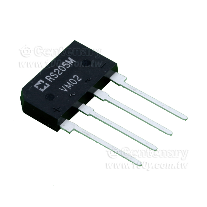橋式整流器 2A/600V - 92465 產品圖片