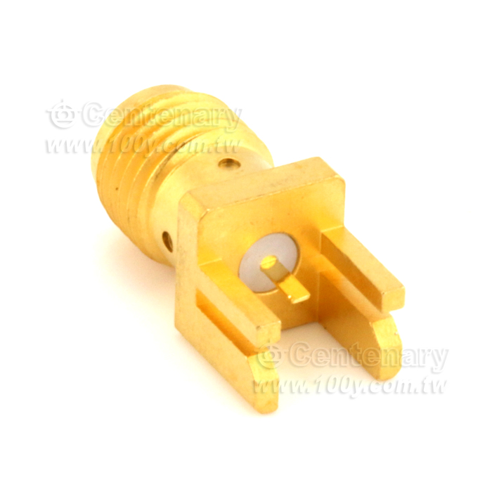 SMA Jack PCB Mount End Launch  27GHz VSWR1.25 - 92495 產品圖片