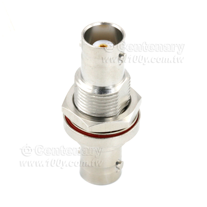 BNC Jack To BNC Jack Bulkhead IP67 Mated 6GHz VSWR1.2 & 12GHz VSWR1.3 - 147204 Product Image