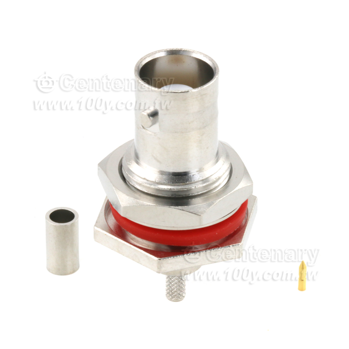 BNC Jack Crimp Bulkhead 4GHz - 147219 產品圖片