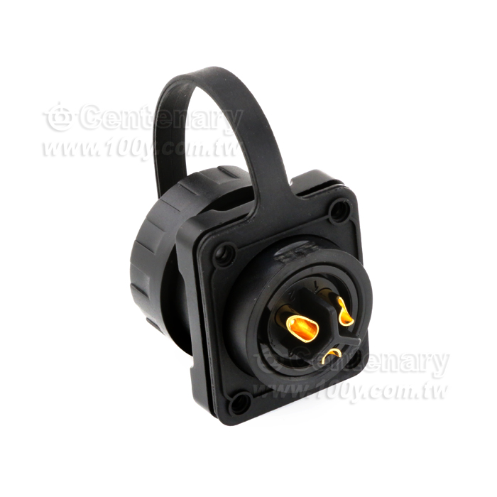 Cnlinko  YM20 model 3 core flange male socket - 147023 Product Image