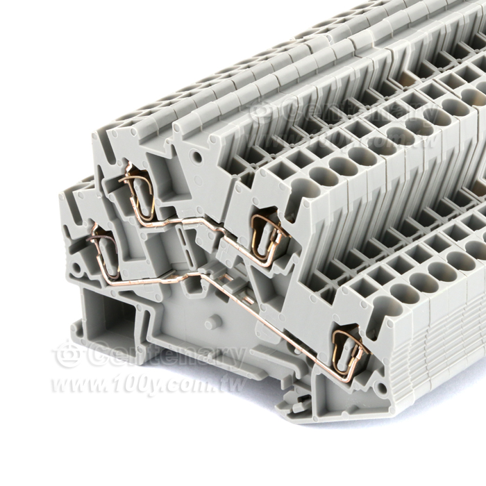 PHOENIX _Double-Level Spring-Cage Terminal Block - 146825 Product Image