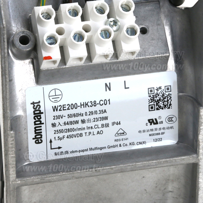 ebm-papst_交流風扇225x80mm 230VAC - 147543 產品圖片