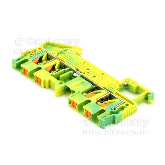 黃綠相間接地端子 12-26AWG - 146777 產品圖片