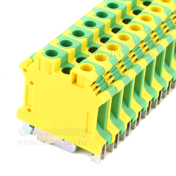 PHOENIX _Ground Modular Terminal Block - 146848 Product Image
