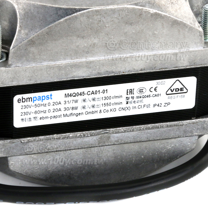 ebm-papst_交流 直流 伺服電機 230VAC - 147552 產品圖片