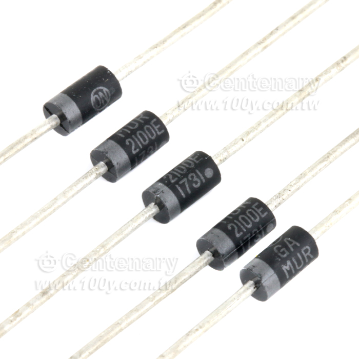 超快恢復二極管2A  1000V DO-41 - 42350 產品圖片