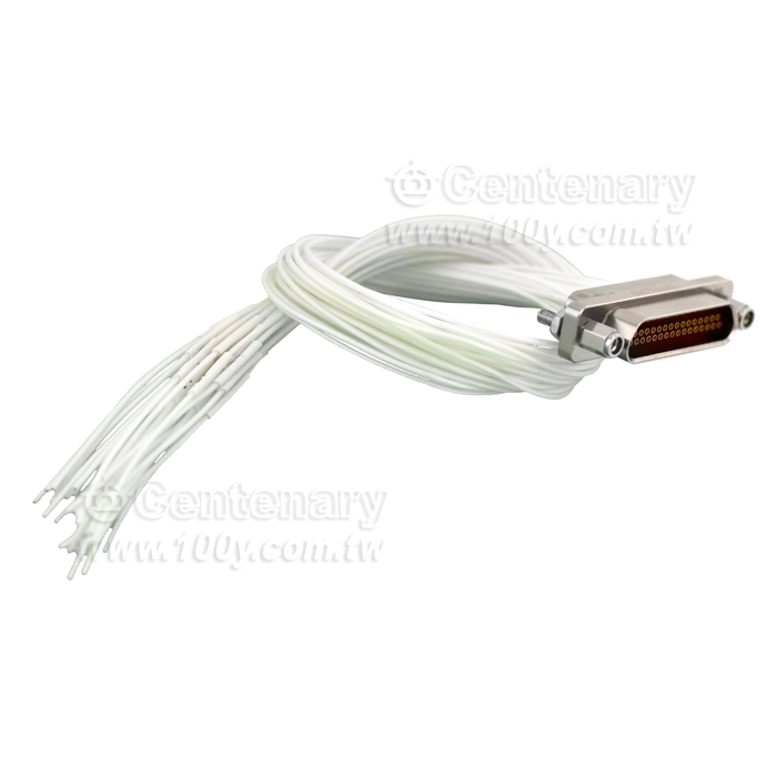 Rectangular connector 74 core socket line length 20cm - 147586 Product Image