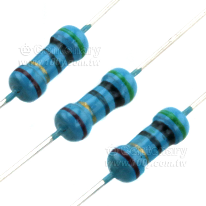 金屬膜電阻 50Ω 1/4W DIP 1% - 147001 產品圖片