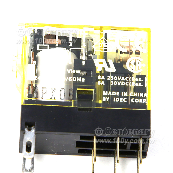 和泉繼電器DC12V 帶LED燈DPDT - 148353 產品圖片