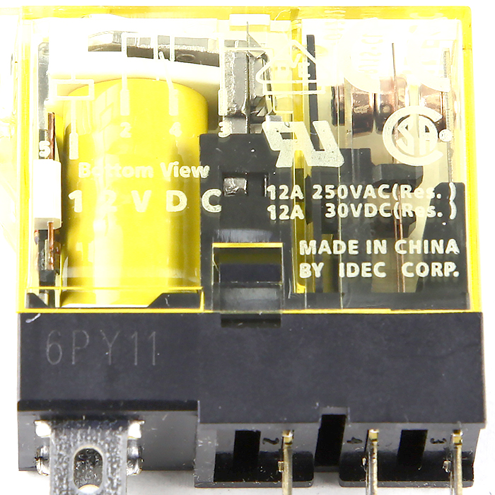 和泉繼電器DC12V 帶LED燈SPDT - 148352 產品圖片