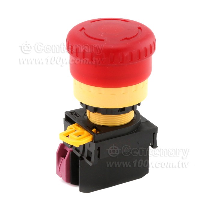IDEC_緊急停止按鈕開關-照明型-大蘑菇頭形1NC 24VDC - 148370 產品圖片
