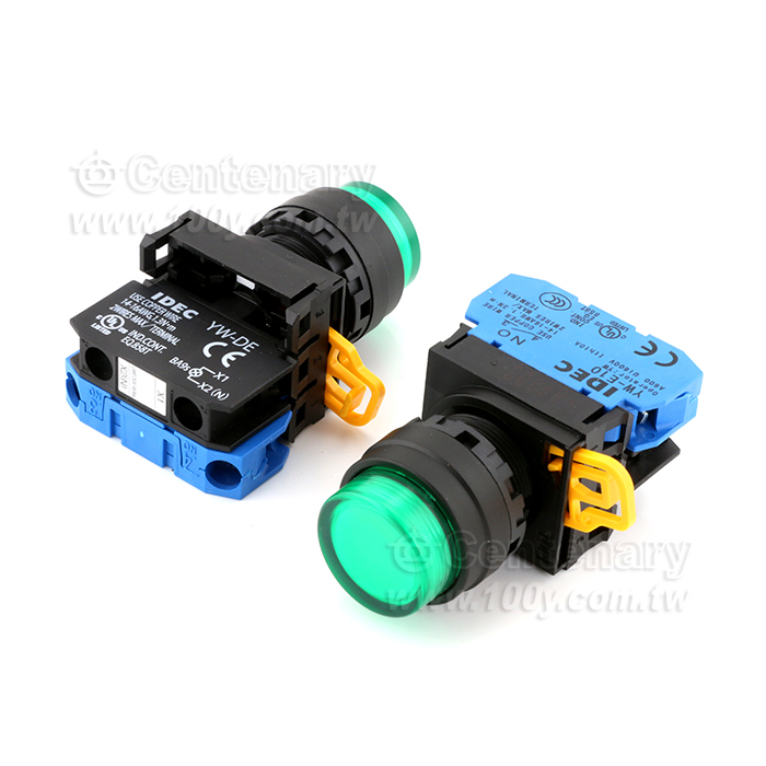 IDEC_緊急停止按鈕開關-照明型-1NO 24VDC - 148371 產品圖片