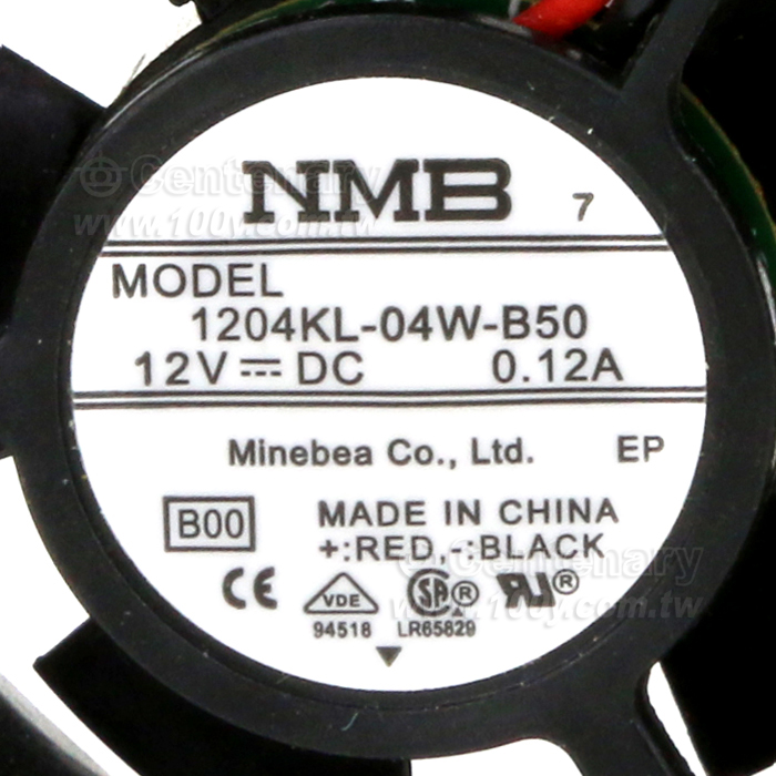 NMB_DC12V風扇 2線0.12A  30*30*10mm - 146905 產品圖片