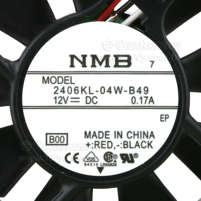 NMB_DC12V 3線RD 60*60*15mm  0.17A/1.56W - 146841 產品圖片