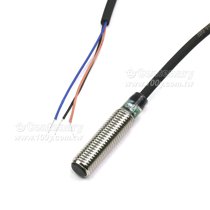 M8螺紋電感式接近開關-直徑8mm圓柱型金屬開關 - 144673 產品圖片