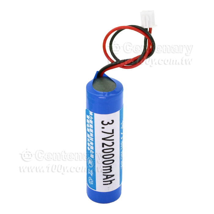 3.7V 1節2000mah 18650鋰充電電池組 - 148821 產品圖片