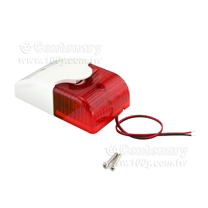 紅/白壁掛閃光型  DC24V - 148972 產品圖片