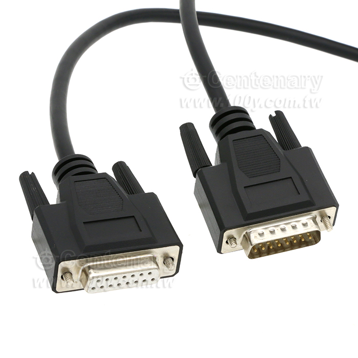 D-SUB 2排 15公/母(UL2464 28AWG 隔離線) - 37830 產品圖片