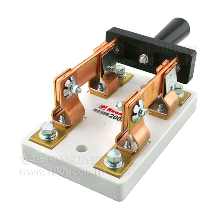 2P-200A/AC600V Open Type Knife Switch - 149288 Product Image