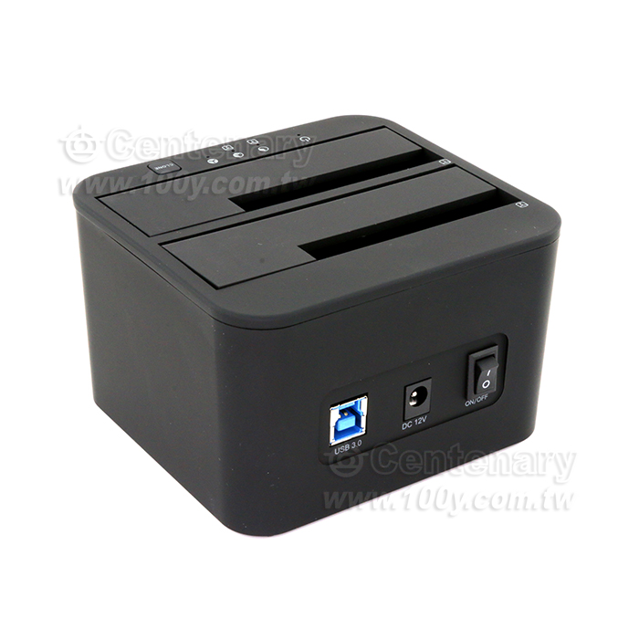 USB3.1 Gen1 2.5吋/3.5吋 雙SATA SSD硬碟拷貝機+HUB+讀卡機 - 92818 產品圖片
