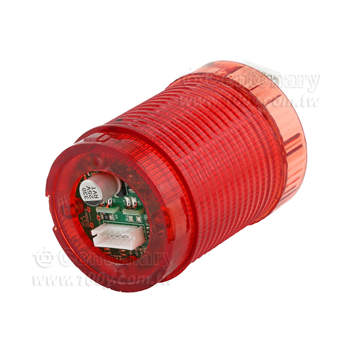 φ50 長亮警示燈 紅色 12~24VDC - 92766 產品圖片