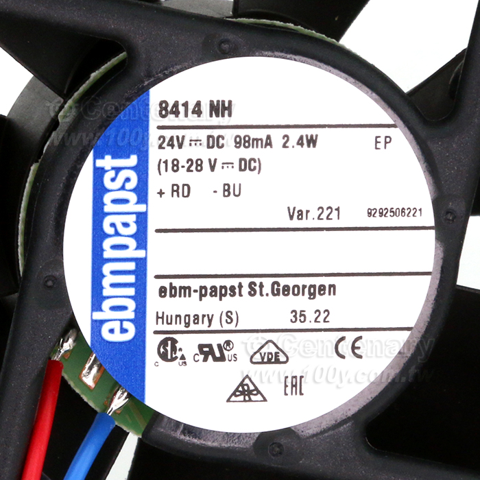 ebm-papst Tubeaxial DC Fans - 147545 Product Image