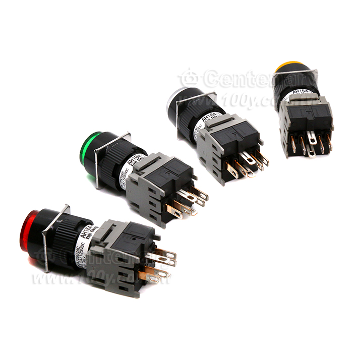 Fuji Electric帶燈按鈕開 紅色1NO+1NC - 148976 產品圖片