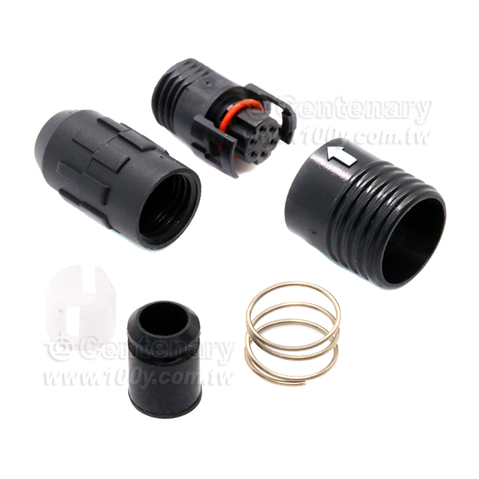 圓形連接器  公頭   5P - 165696 產品圖片