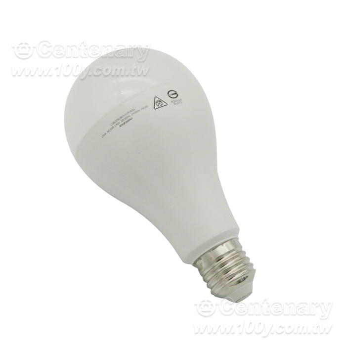 旭光_LED球泡燈 E27 20W 白光 6500K     - 148791 產品圖片